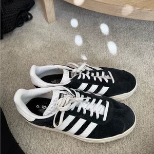 Adidas Women’s Platform Classic Black and White Sneakers